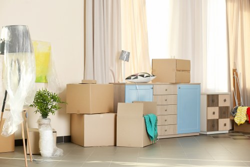 Balham van service loading furniture and boxes safely