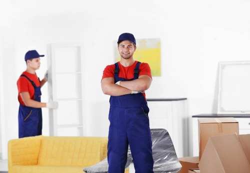 Balham Movers team preparing a safe moving operation