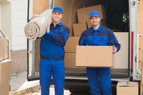 Balham movers assisting with a residential move in South London