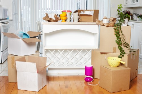 Organised storage unit in Balham for moving and renovation