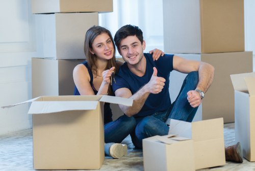 Assorted moving boxes suitable for flats and houses in Balham