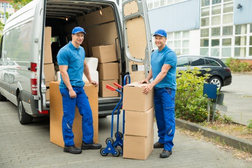 Staff training for safe lifting and handling during a move