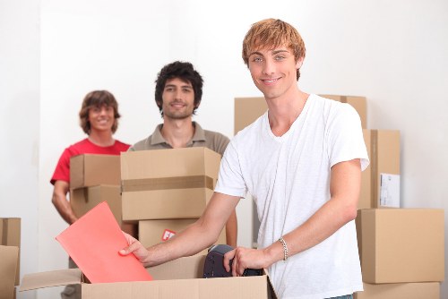 Business moving transport ready for a Balham relocation