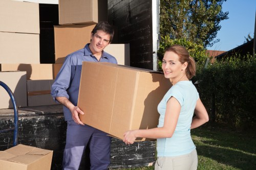 Unpacking boxes and setting up a new property in Balham